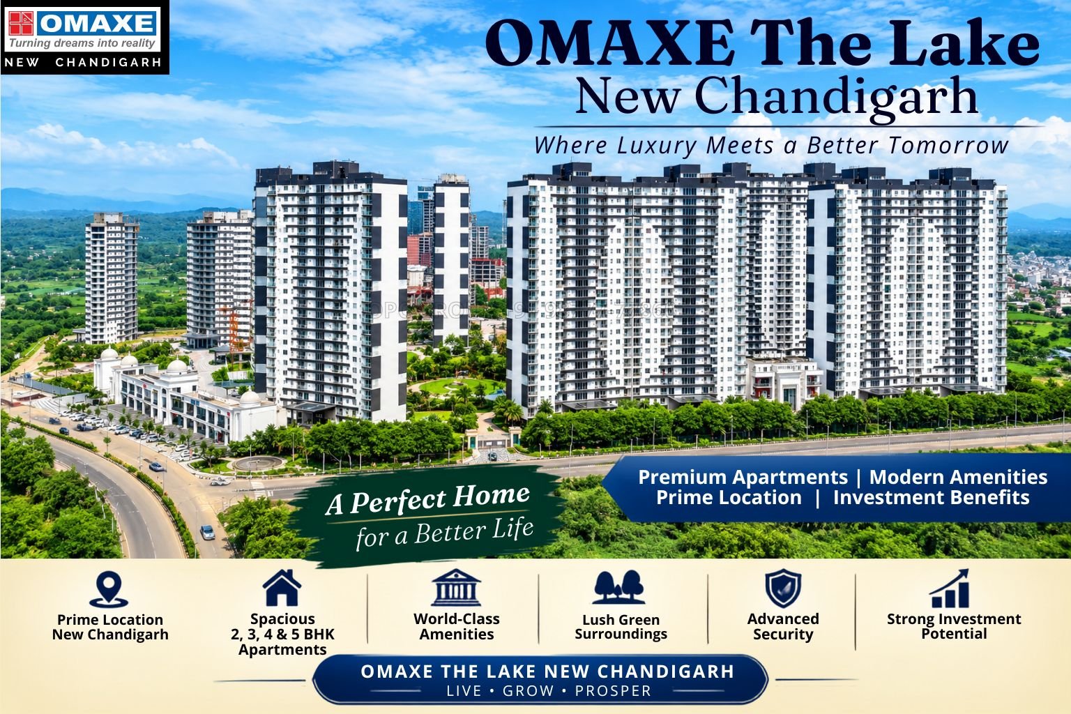 OMAXE The Lake New Chandigarh